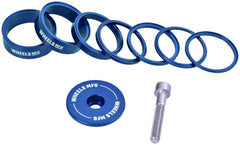 Kit de espaciadores de dirección StackRight Essential de Wheels Manufacturing - Azul