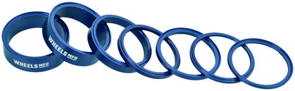 Kit de espaciadores para dirección StackRight de Wheels Manufacturing - Azul