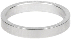 Espaciador de pila de auriculares de precisión Wolf Tooth - 5 mm, plata cruda, 1 pieza.