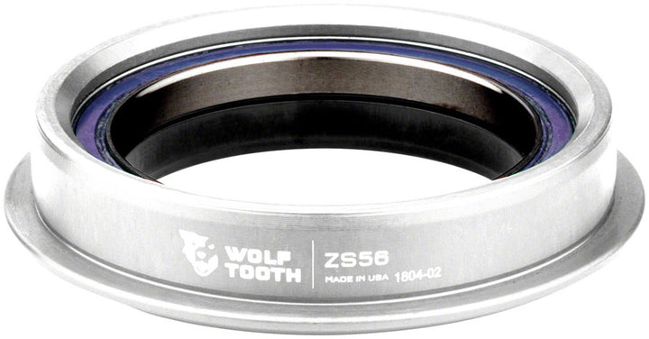 Juego de dirección Wolf Tooth Performance - ZS56/40 Inferior Plata Cruda