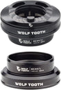 Juego de dirección interno Wolf Tooth Premium - EC44 superior / EC44 inferior. Solo para sistema Enve In-Route. Negro.