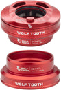 Juego de dirección interno Wolf Tooth Premium - EC44 superior / EC44 inferior Solo para sistema Enve In-Route Rojo