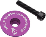 Tapa de vástago Wolf Tooth Ultralight - Violeta ultravioleta plano