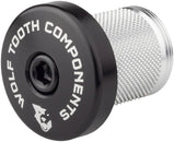 Tapón de compresión Wolf Tooth con espaciador integrado, color negro
