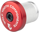Tapón de compresión Wolf Tooth con espaciador integrado, color rojo