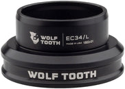 Juego de dirección premium Wolf Tooth - EC34/30 inferior negro
