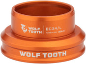Juego de dirección Wolf Tooth Premium - EC34/30 Inferior Naranja