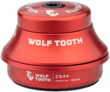 Dirección Wolf Tooth Premium - ZS44/28.6, 15 mm superior, color rojo