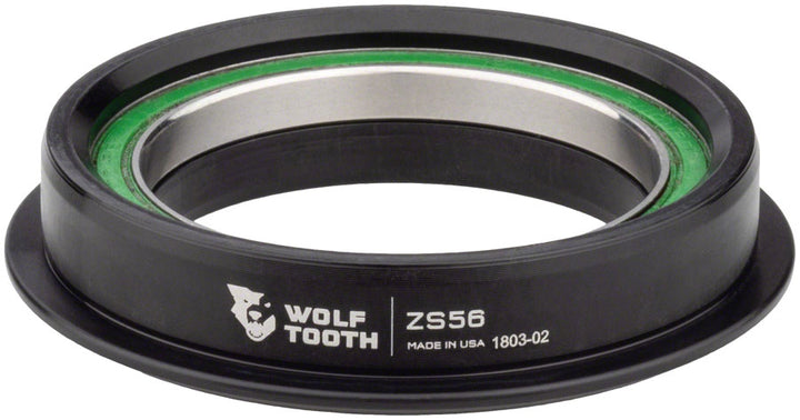 Juego de dirección Wolf Tooth Premium - ZS56/40 Inferior Negro