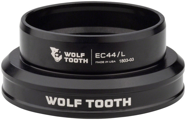 Juego de dirección Wolf Tooth Performance - EC44/40 Inferior Negro