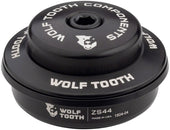 Juego de dirección Wolf Tooth Performance - ZS44/28.6, 6 mm de altura, color negro