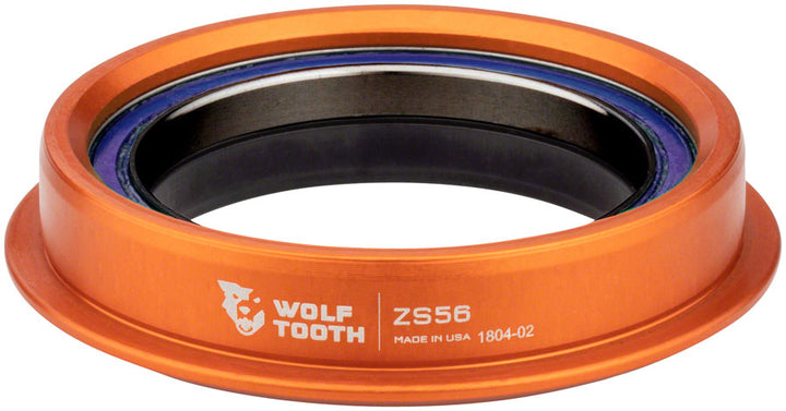 Juego de dirección Wolf Tooth Performance - ZS56/40 Inferior Naranja