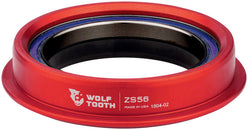 Juego de dirección Wolf Tooth Performance - ZS56/40 Inferior Rojo