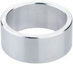Problem Solvers Headset Stack Spacer - 28.6 15mm Aluminum Silver Sold Each