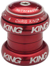 Juego de dirección Chris King NoThreadSet - 1-1/8" Rojo
