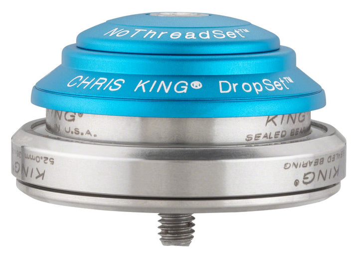Auriculares Chris King DropSet 3 - 1-1/8 - 1.5" 41/52mm 36 grados Turquesa mate