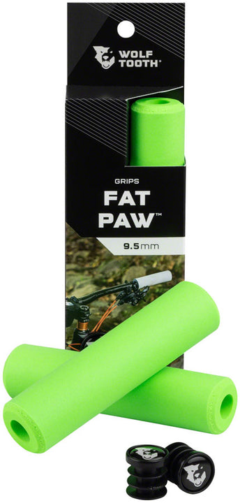 Puños de pata gruesa con dientes de lobo - Verde