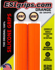 Puños gruesos acanalados ESI - Naranja