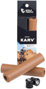 Puños de dientes de lobo Karv - Marrón