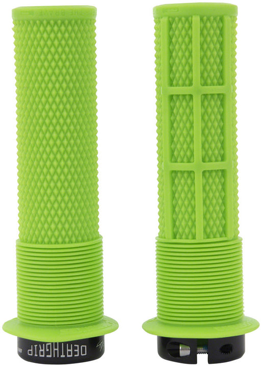 Puños con brida DMR DeathGrip - Bloqueo grueso Sick Green