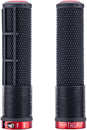 DMR DeathGrip 2 Race Edition Grips - Thin Lock-On Black Flangeless