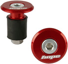 Hope Grip Doctor Bar End Plugs Red