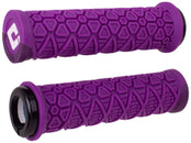 Puños ODI Vanquish - Morado/morado metalizado con bloqueo