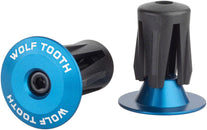 Tapones de manillar de aleación Wolf Tooth - Azul