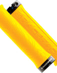 RaceFace Half Nelson Grips - Yellow Lock-On