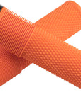 Puños DMR DeathGrip sin bridas - Bloqueo grueso naranja