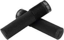 Puños DMR DeathGrip Race Edition - Finos, sin bridas, con bloqueo, negros