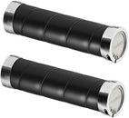 Puños Brooks Slender de cuero - Negro 130/130 mm