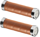 Puños Brooks Slender de cuero - Miel 130/130 mm