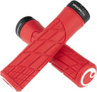 Ergon GA2 Fat Grips - Risky Red Lock-On