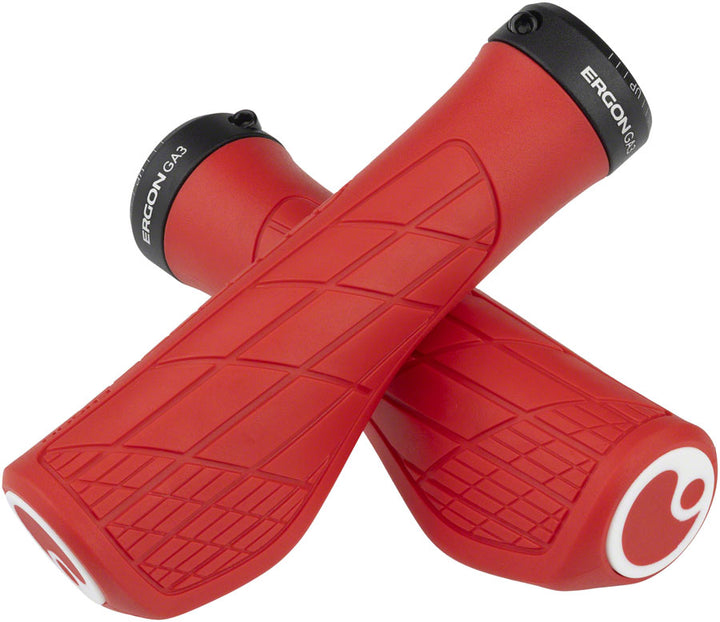 Puños Ergon GA3 - Risky Red Lock-On Pequeños