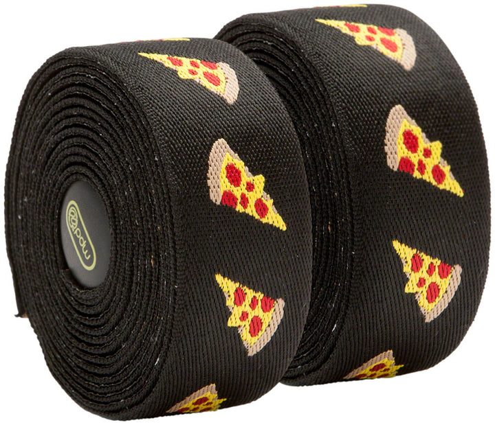 Portland Design Works Wraps con cinta de silicona para manillar - Pizza