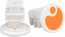 Tapones de extremo Ergon para GA2/GA2Fat/GA3: Naranja