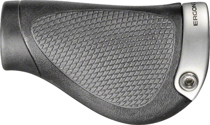 Ergon GP1 Grips - Lock-On Twistshift Large Black/Gray