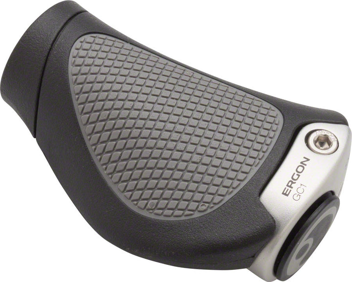 Puños Ergon GC1 - Negro/Gris con bloqueo Rohloff/Nexus