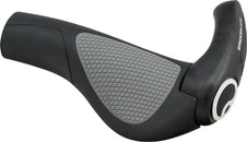 Puños Ergon GP2 - Negro/Gris con bloqueo, tamaño pequeño