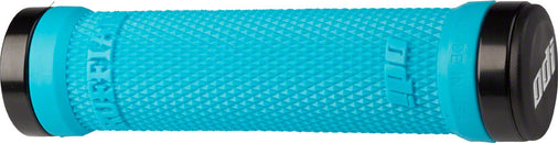 ODI Ruffian Grips - Aqua Lock-On