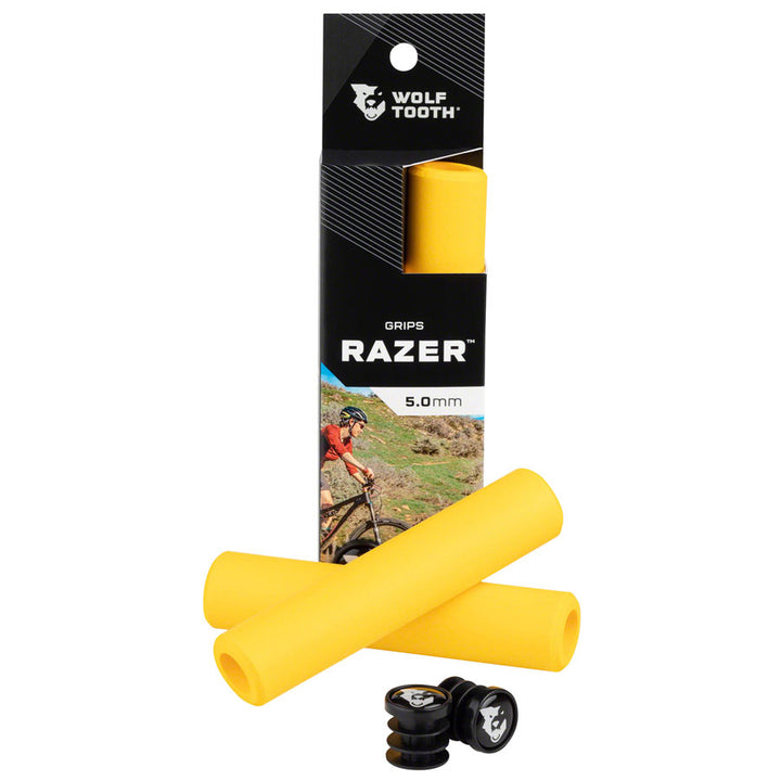 Empuñaduras Razer Wolf Tooth - Amarillas