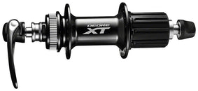 Shimano XT FH-M8000 Rear Hub - QR x 135mm Center-Lock HG 11 MTN Black 32H