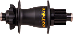 Buje trasero Chris King Boost - 12 x 148 mm, 6 tornillos, MicroSpline, negro mate/dorado, 32 agujeros