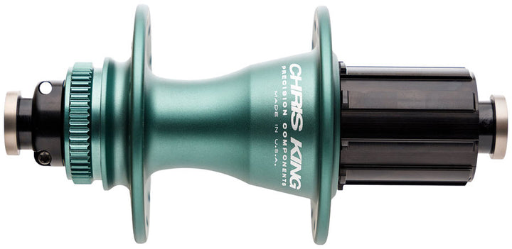 Chris King R45D Rear Hub - 12 x 142mm Center-Lock HG 11 Road Matte Jade 28H