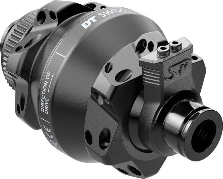 DT Swiss 350 Front Hub - 12 x 100mm Center-Lock BLK 24H Dynamo Shutter 35P Straight Pull