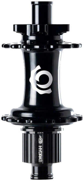 Buje trasero Industry Nine Hydra 2 Classic - 12 x 157 mm, 6 pernos, micro estrías, negro, 28 agujeros
