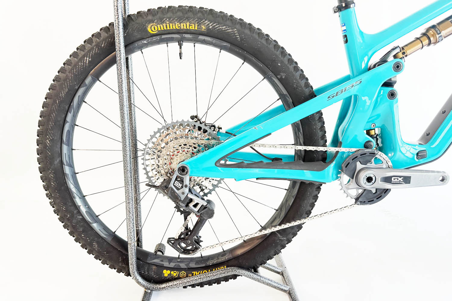 2025 Yeti SB135 TURQ Custom GX AXS (Demo | YDM260703)