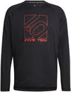 Camiseta de manga larga Five Ten - Negro mediano