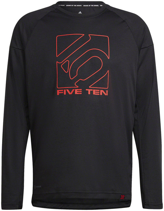 Camiseta de manga larga Five Ten - Negro mediano